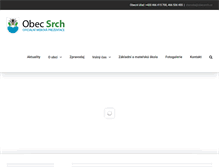 Tablet Screenshot of obecsrch.cz